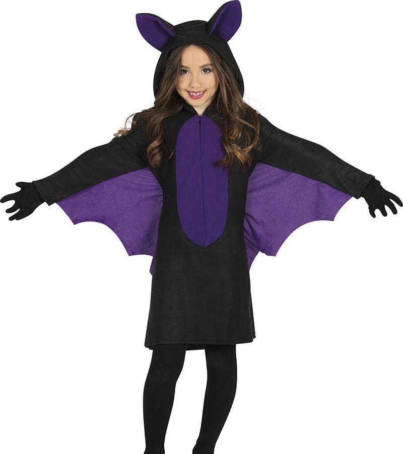 Kostium Strój Nietoperz Halloween Bal 5-6 Lat