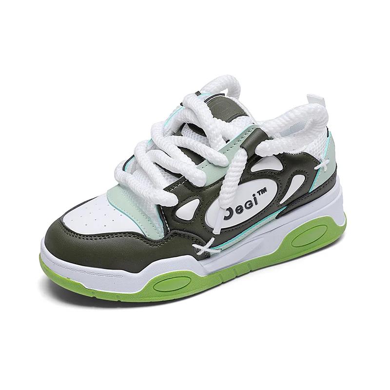 Мода SYTK Новые литературные кеды женские нишевые модные повседневные универсальные на толстой подошве обувь-хлебцы студенческие нескользящие спортивные туфли