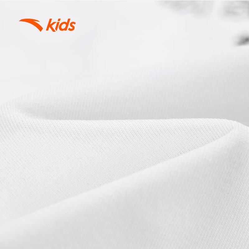 Anta Kids Trendy Series Big Boys Knit Short Sleeve T-Shirt