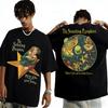 Футболка с графикой группы Smashing Pumpkins Женская Мужская Уличная Мерч Рок-музыки Короткий рукав Хлопковая одежда