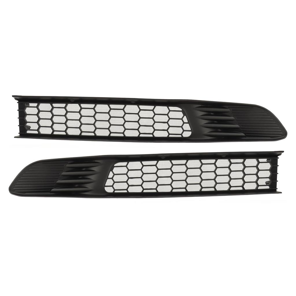 Car Front Bumper Grill Split Type Matte Black Air Intake Grille Cover Replacement for Tesla Model 3 2017 to 2023