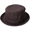 Reck Hatter Cotton Twill Pork Pie Size Twill Suitable for and All Seasons Men's Hat, L, RH-320, Brown, Spring, Summer, Fall,