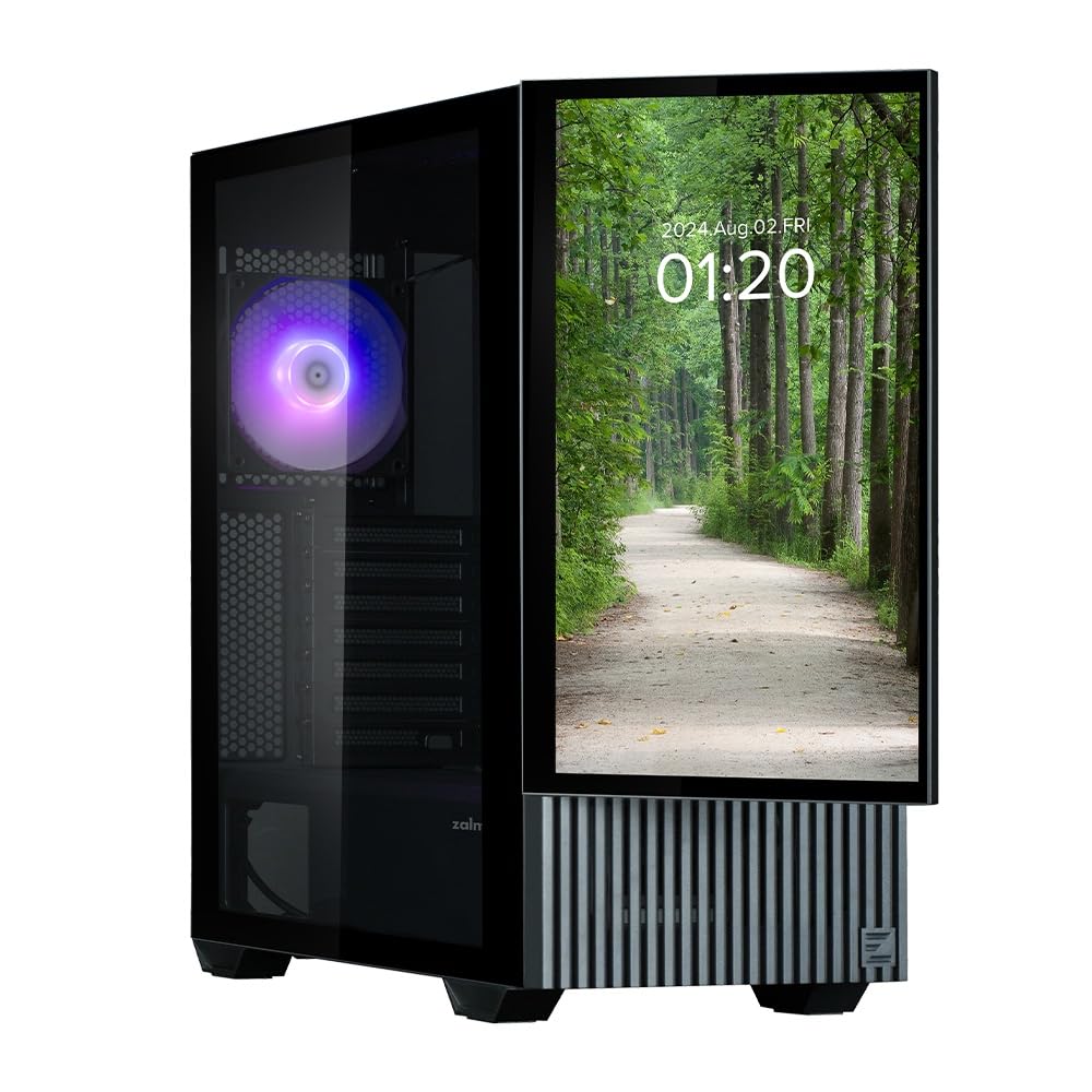 ZALMAN Z10 DS черный дюймовый Full HD монитор Mid Tower ПК корпус Z10 DS черный CS9076 15.6