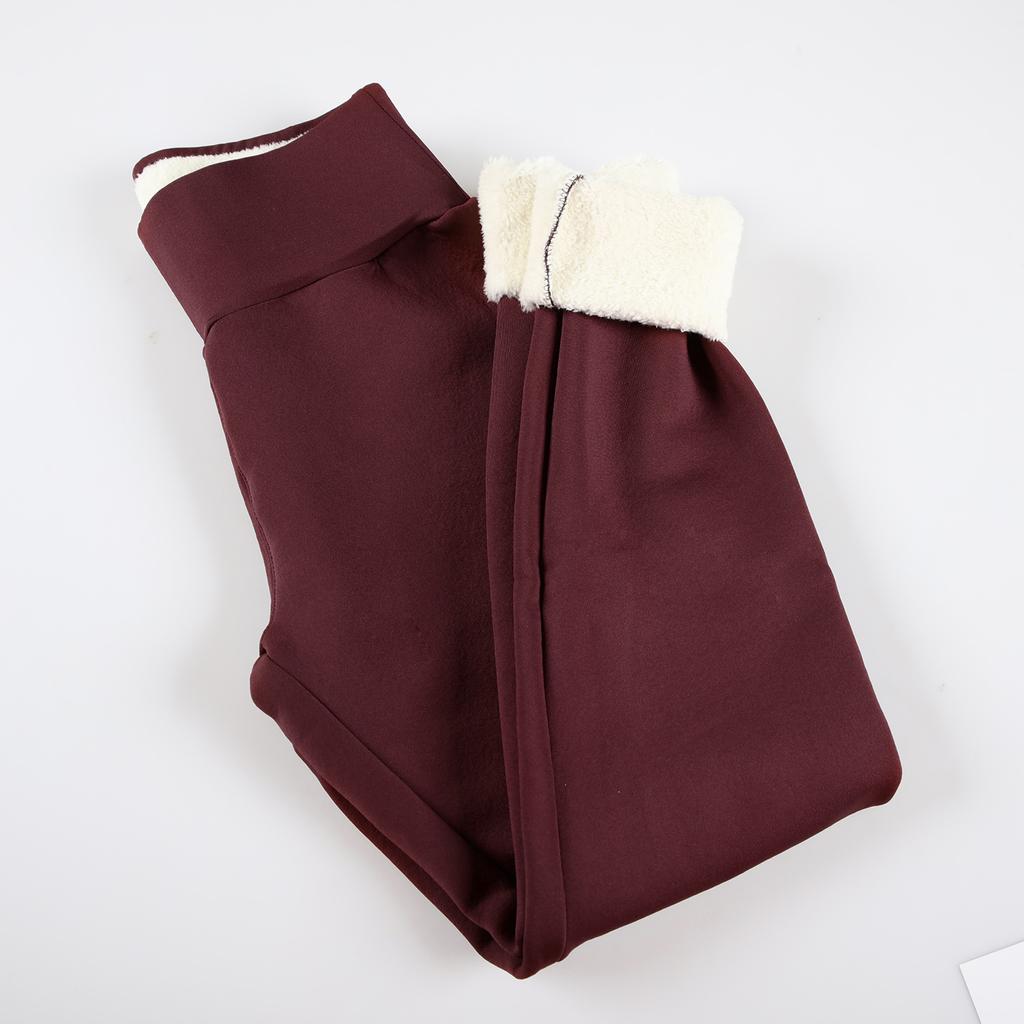 Зимние женские бархатные теплые леггинсы с высокой талией, однотонные, удобные, сохраняющие тепло, эластичные леггинсы