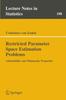 Книга Restricted Parameter Space Estimation Problems : Admissibility and Minimaxity Properties : 188