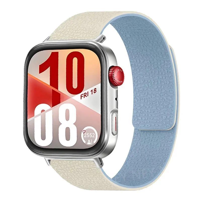 Магнитный силиконовый ремешок для Huawei Watch Fit 4 Pro Запасная петля-браслет Ремешок для запястья Huawei Watch Fit 4 Fit 3