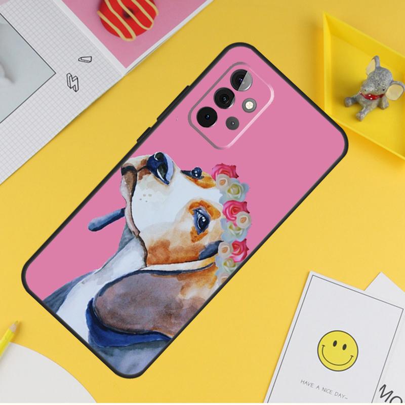 Чехол для телефона с изображением щенка бигля для Samsung Galaxy A53 A33 A13 A12 A32 A52 A14 A34 A54 A15 A25 A35 A55 A71 A51