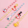 Kitchen Tool Dust-proof Straw Tips Cover Drinking Dust Cap Straw Plug Splash Proof Plugs Tips Cover