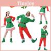 Christmas Elf Adults Cosplay Costume Couple Outfits Fancy Dress Party Role Play