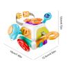 10 в 1 Детская Бизиборд Куб Монтессори Сенсорные Игрушки для Малышей 1-3 Года