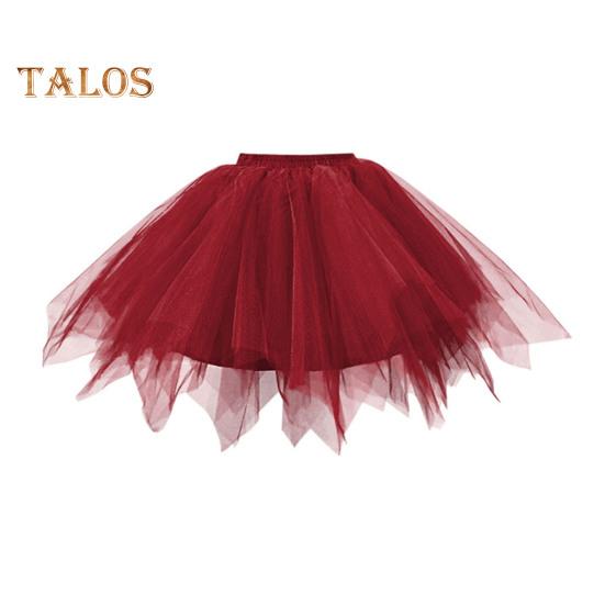 Женская юбка из тюля 50-х годов, юбка-пачка с эластичной талией, короткая балетная юбка-кринолин, карнавальный костюм, нижняя юбка