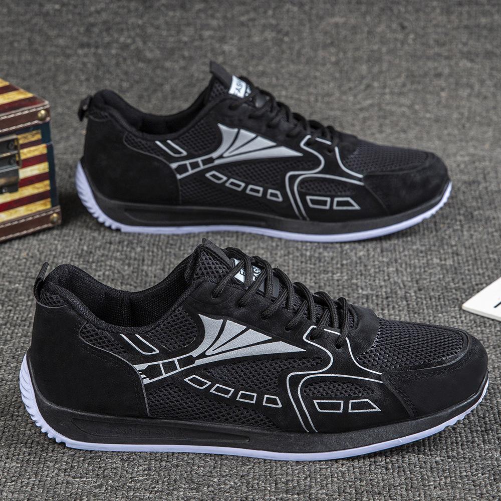 Мужские кроссовки Forrest Gump 2025 новые высококлассные весенние мужские сетчатые дышащие нескользящие спортивные универсальные повседневные кроссовки для бега