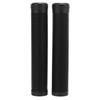 1 Pair 16cm Bike Handlebar Grips Soft TPE Rubber Anti Slip Handle Grips for Fixed Gear BicycleBlack