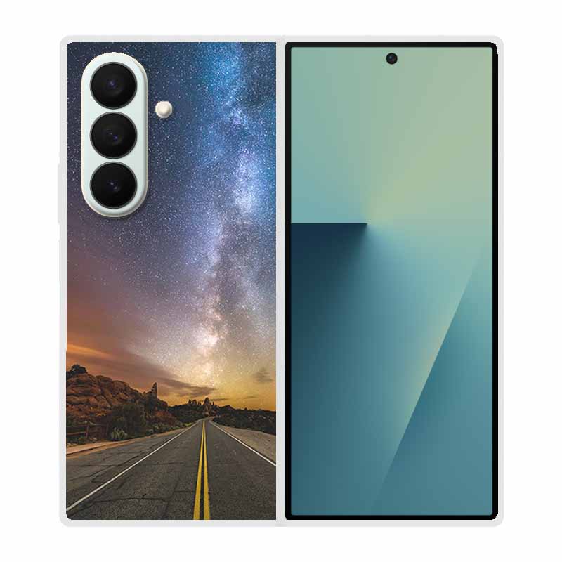 Чехол для телефона Galaxy Z Fold7 5G 2025 Чехлы Модный Защитный Задний Чехол для Samsung Galaxy Fold7 5G Z Fold 7 Жесткий Чехол Fold 7