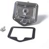 T Forme Acier Inoxydable Remorque RV Voyage Serrure Anti-vol Boîte À Outils Poignée Serrure de Porte pour Caravane Camion Camp Car