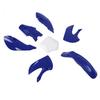 7pcs Dirt Bike Plastic Fairing Kit Body Work Fairing Set Motorcycle Accessories Replacement for KLX110 KX65