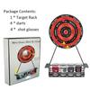 Мини-набор для игры в дартс, магнитная посуда для игры в дартс с железной рамкой для чашки