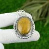Gift For Women Jewelry Pendant 925 Sterling Silver Natural Ocean Jasper Gemstone