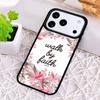 Чехол для телефона с библейским стихом для iPhone 17 Air 16 15 11 12 14 13 Pro Max Ударопрочный чехол
