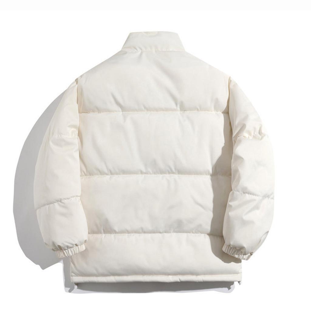 Men's Loose-Fit Casual Down Jacket With Long Sleeves