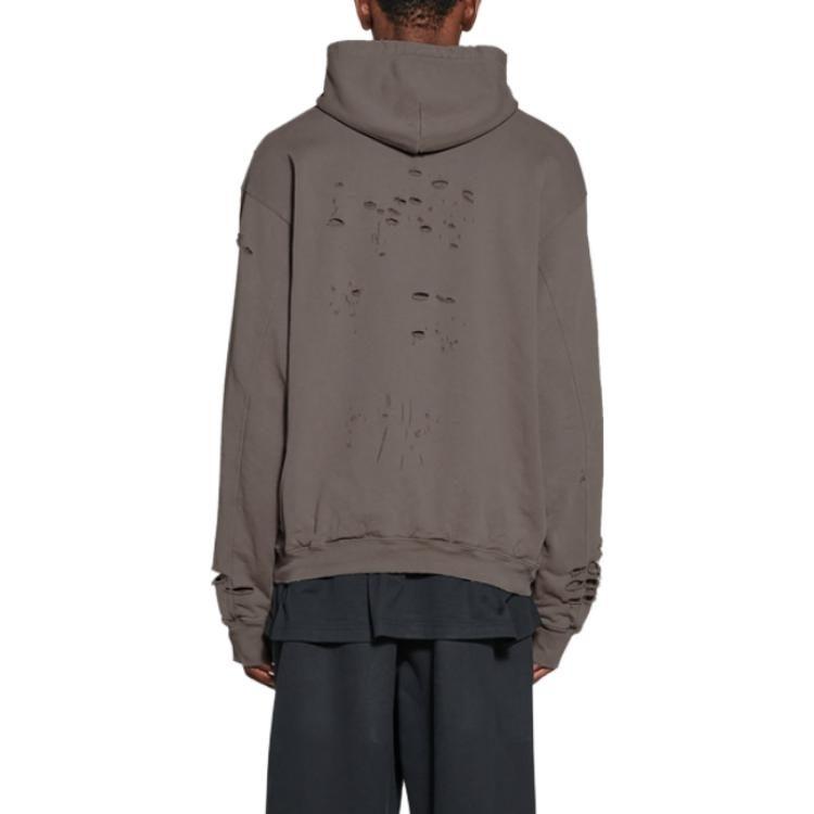 Balenciaga Худи оверсайз с принтом «Уничтоженные кепки» 659403TKVB67185