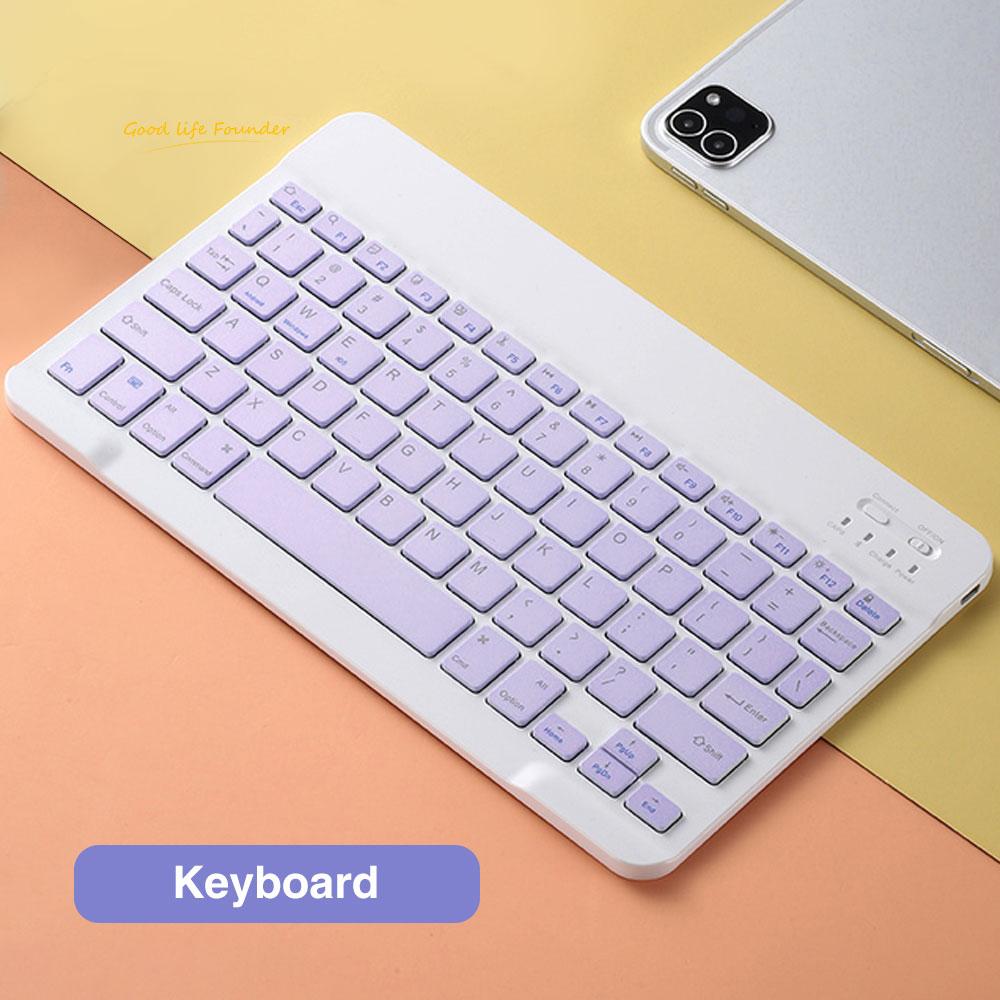 Беспроводная Bluetooth-клавиатура и мышь, русский, французский, португальский, испанский, корейский язык для Android iOS, Windows Phone, планшета, iPad