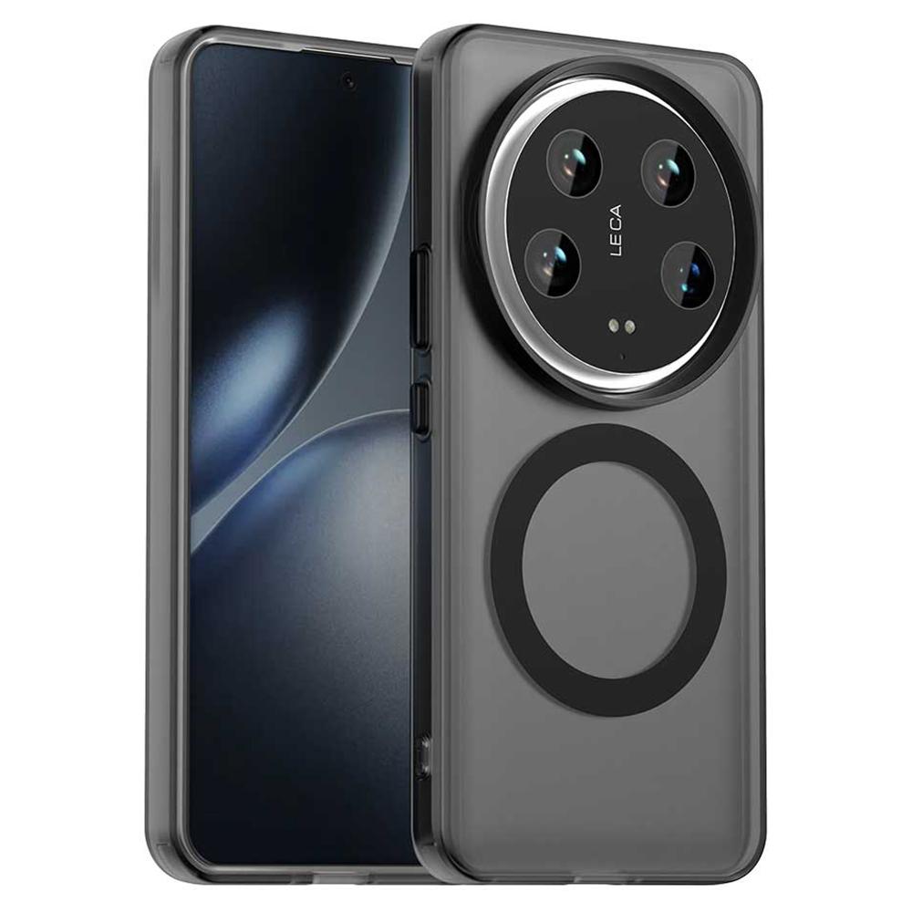 For Xiaomi 14 Ultra Case Compatible with MagSafe PC+TPU+PET Anti-Drop Phone Cover