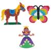 Princess Horse Butterfly Plates for Standard Beads (Ø5 Mm)