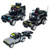 X006 X008 X011 Police Car Tomahawk Pickup Truck Small Particle Assembly Building Block Model Toy Off-road Vehicle