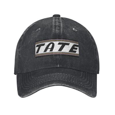 Бейсболка унисекс с логотипом Tate McRae Racing, потертая джинсовая кепка, кепка в стиле ретро для летнего отдыха в подарок