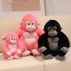 Милая плюшевая игрушка-горилла с мягким ПП-хлопком для детской спальни или в подарок девушке
