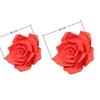 40/50cm PE Foam Rose Flower Large Handmade Flower Aesthetic Fake Flower Heads  Wedding Accessories