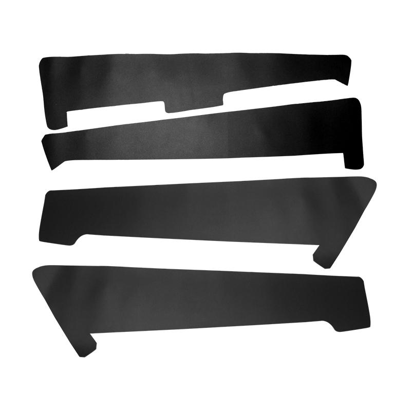 Soft Leather Door Panel Cover For Mazda 6 2006 2007 2008 4pcs/set Car-styling Door Armrest Panel Skin Cover Sticker