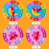 Toddlers Alarms Clock Toy Hour Second Cognition Clocks Toys Preschool Educational Teaching Aids for School Kindergarten