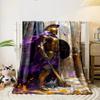 Golden Spartan Warrior Blanket bedroom Blanket for Livingroom Couch lunch break Soft throw for Friend's festival Gift