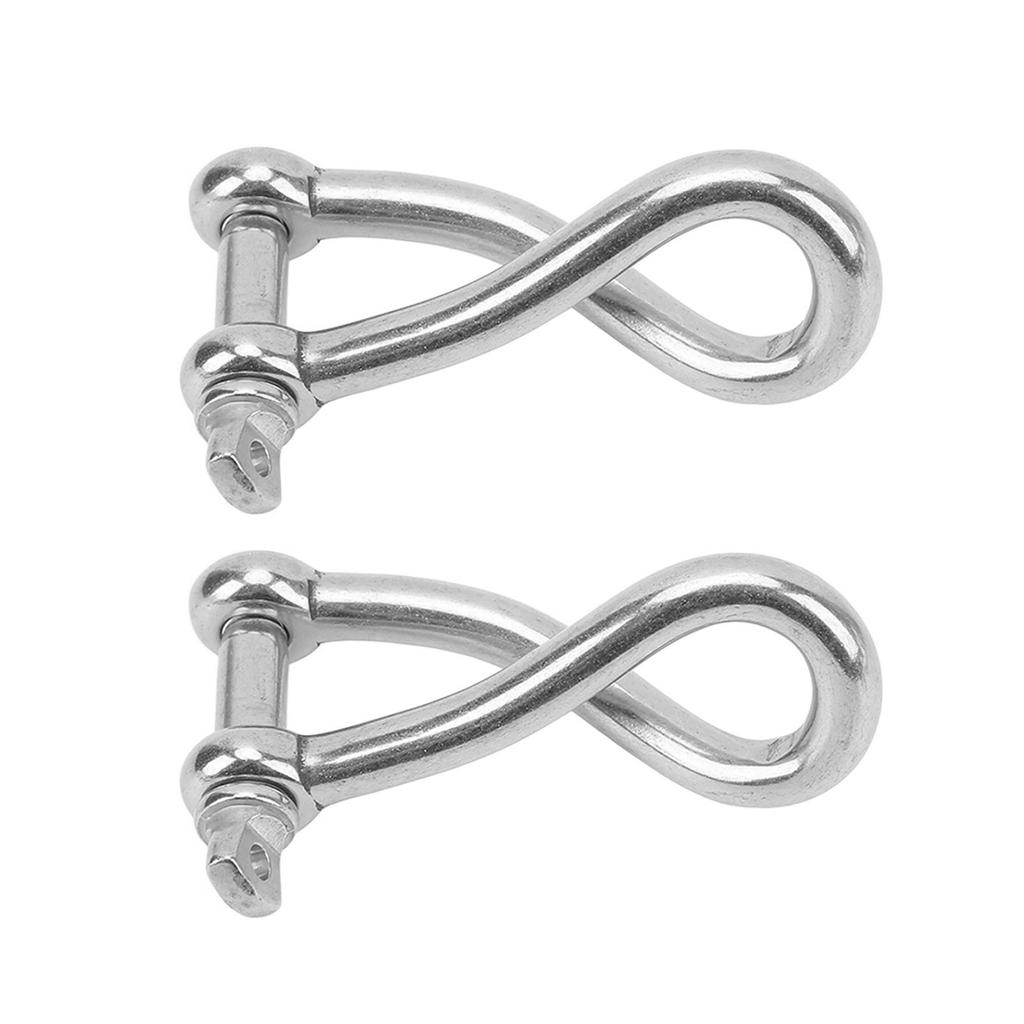 6 мм нержавеющая сталь вертлюги болт скоба подходит для парусного такелажа лодок подъемных приспособлений промышленного морского использования