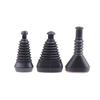 New 5pcs Black 2/3/4/5 Pin Waterproof Automotive Wire Cover Rubber Boot Cap For Amp Tyco Connector Series