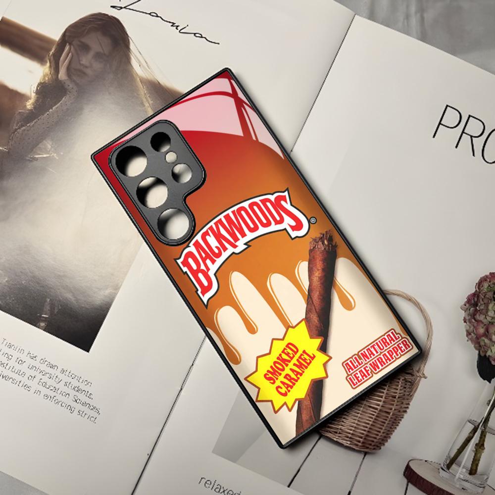 Чехол для телефона Backwoods Cigars для Samsung Galaxy S26 S25 S24 S23 S22 S20 S21 Edge Ultra Plus Fe Цветной Серебристый Чехол