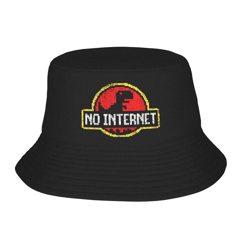 Hot Summer Headwear Jurassic Park Clever Girl Bucket Hats Trendy Unisex  Sun   Panamka UV Protection Fishing  Outdoor
