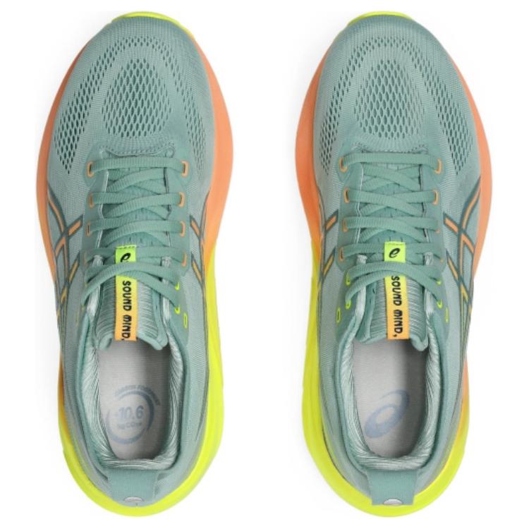Asics Мужские кроссовки Gel Kayano 31 Paris Teal Light-Celadon Safety-Yellow 1011B929-750