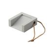 Yamazaki Jitsugyo Door Stopper Cube Gray 7110