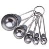 (Nikita) Stainless Steel Measuring Baking Spoons Cooking Cups Teaspoons Utensil