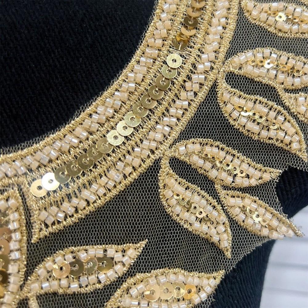 Fashion Embroidery Applique Luxury Clothing Applique Dress Decorations Applique Patches  Apparel