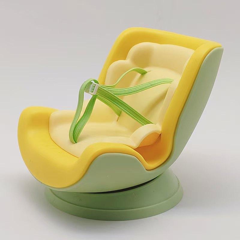 Игрушечное сиденье Игрушечная машина Украшение для автомобиля украшение для дома Подходит для Labubu 1.0 & 2.0 & 3.0