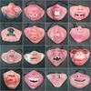 Латексная клоунская маска на пол-лица - Забавный маскарадный костюм для выступлений и розыгрышей