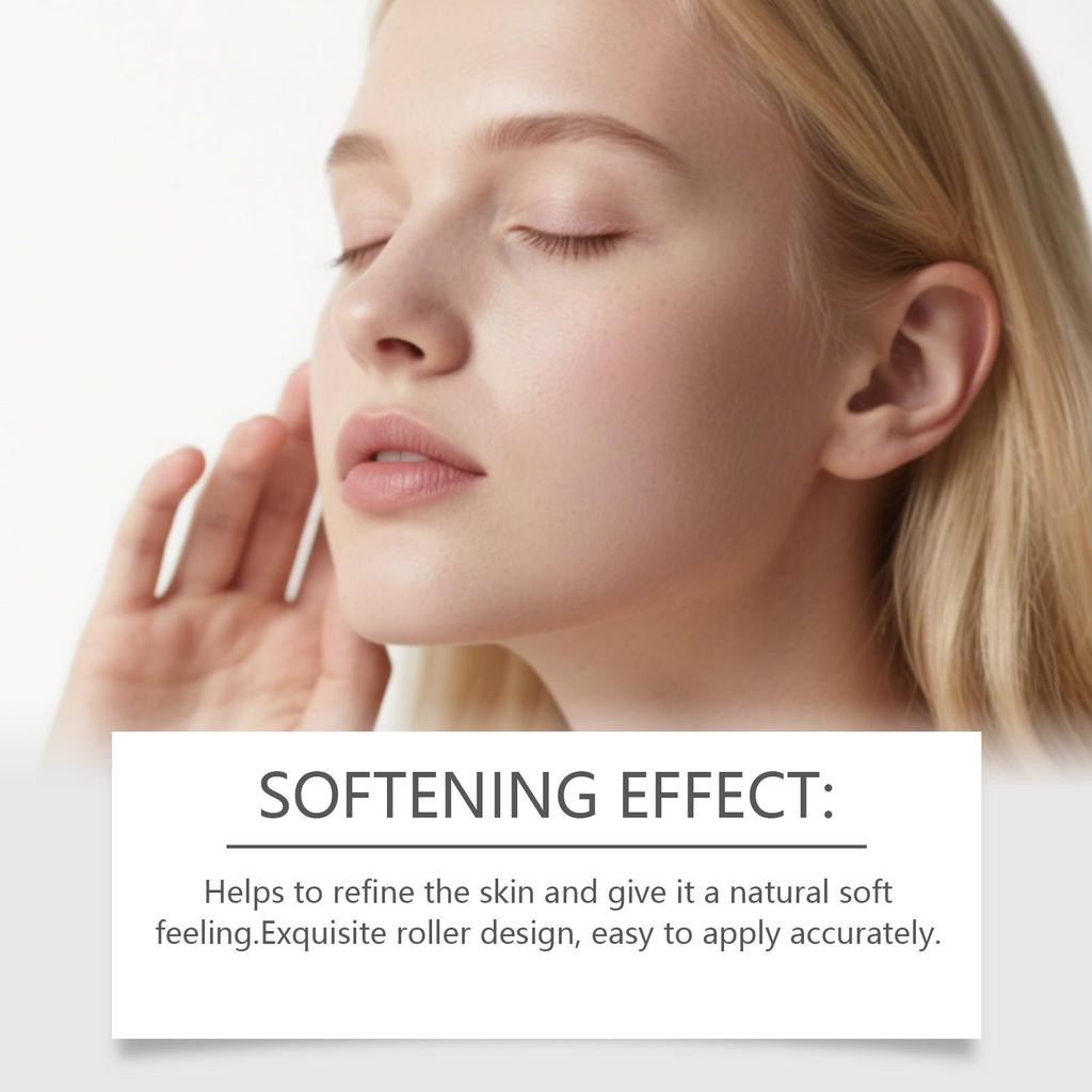 OUHOE Eye Roll-On Essential Oil - Moisturizes and Hydrates Eye Skin, Reduces Dark Circles, Brightens and Firms the Eye Area, Suitable for Eyes, 10ml