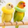 Breathable Parrot Recovery Cone Soft Anti Licking Collar Parrot Protection Cone  Grooming