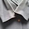 Used [Excellent Condition/Cashmere Blend] Burberry Double-Breasted Coat Navy 9AR