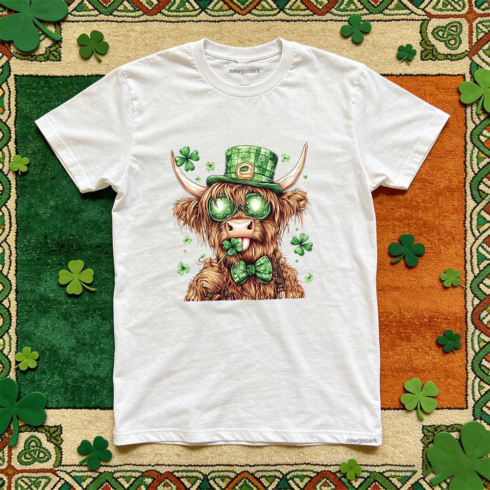 St Patricks Day 317 t shirt green cotton Casual funny festival graphic t shirts lucky Irish Unisex Adult Women Unisex Party tee