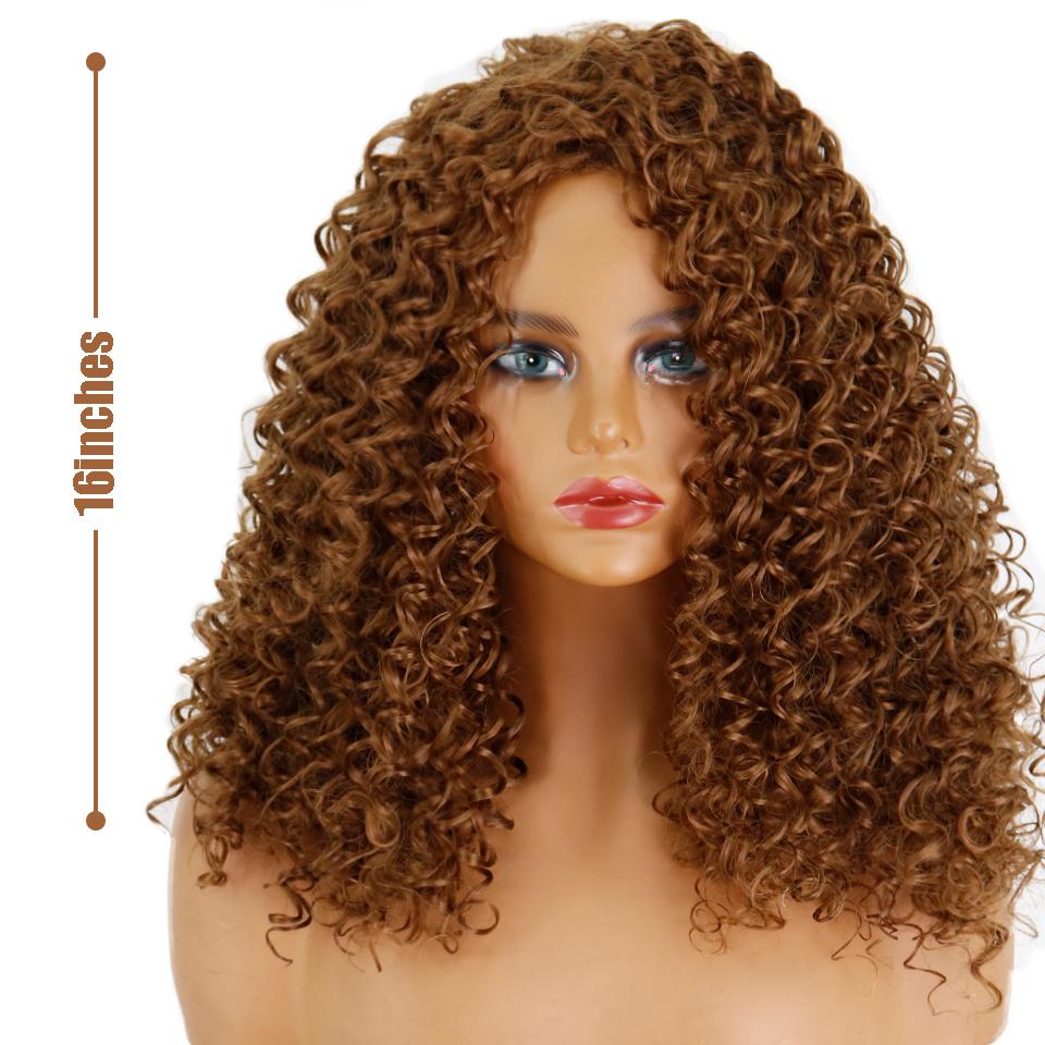 MERISIHAIR Афро-женский кудрявый короткий парик с челкой из синтетического волокна, натуральный черный кудрявый вьющийся парик для косплея, повседневная одежда